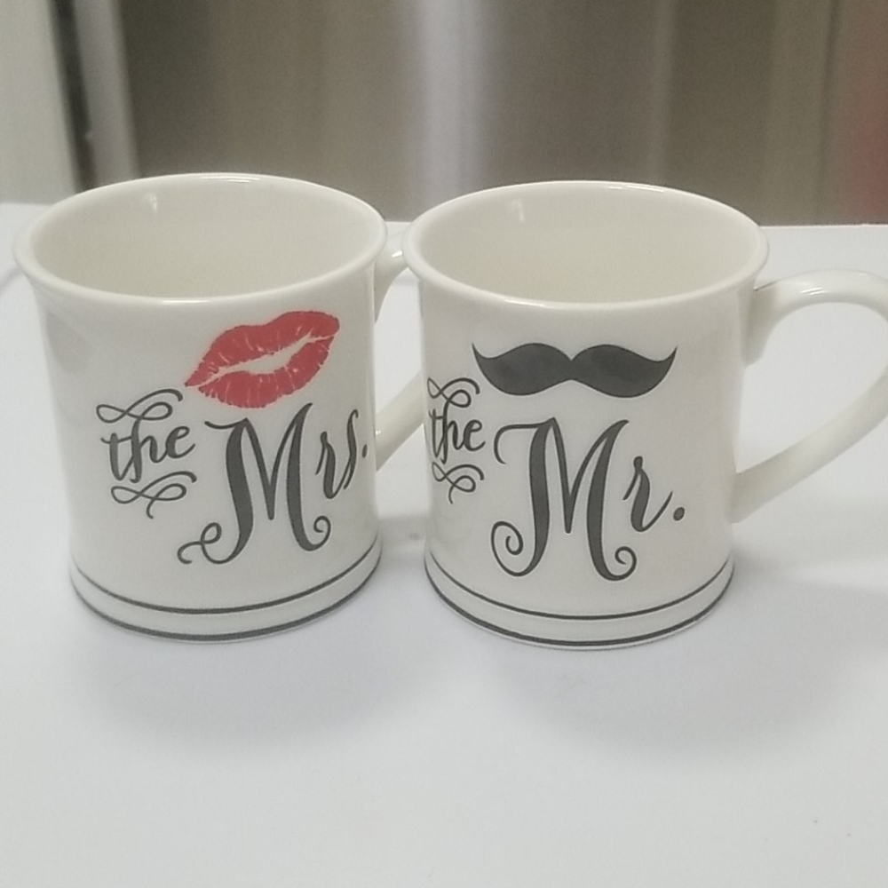 The Mr. & The Mrs. Tea/ coffee cup mugs